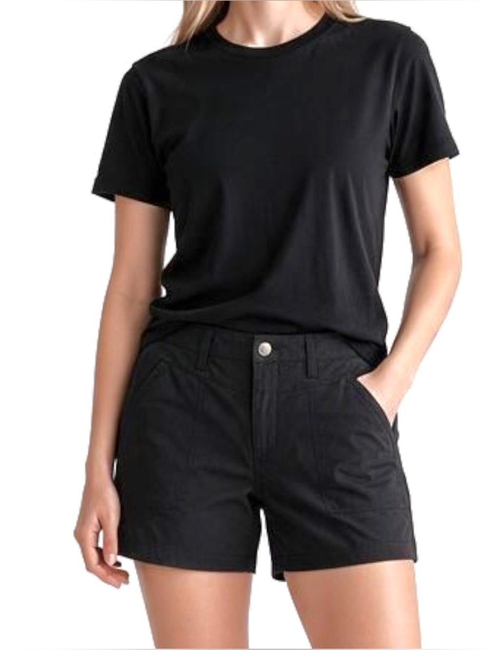 Alpine Design 4.5''' Latitude Tech Black Shorts | Women’s 6